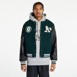 Bunda New Era Oakland Athletics Mlb Large Logo Varsity Jacket Dark Green XS