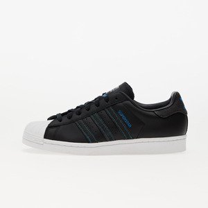 Tenisky adidas Superstar Core Black/ Core Black/ Brave Blue EUR 38 2/3