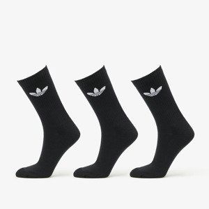 Ponožky adidas Trefoil Cushion Crew Socks 3-Pack Black M