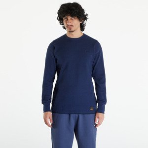 Tričko Nike Life Men's Long-Sleeve Heavyweight Waffle Top Obsidian/ Dark Obsidian/ Obsidian XL