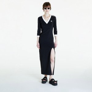 Šaty adidas Adicolor Classics 3-Stripes Maxi Dress Black S