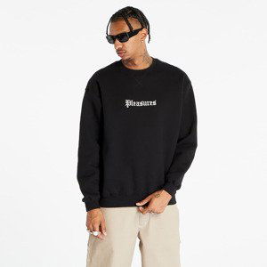 Mikina PLEASURES Recipe Crewneck Black S