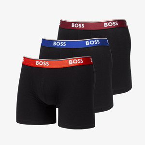 Boxerky Hugo Boss Power Boxer Briefs 3-Pack Black S