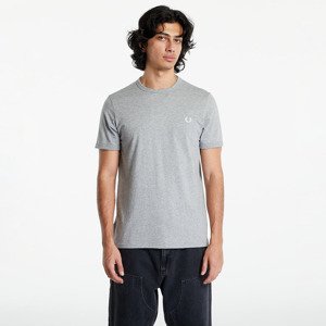 Tričko FRED PERRY Ringer T-Shirt Steel Marl S