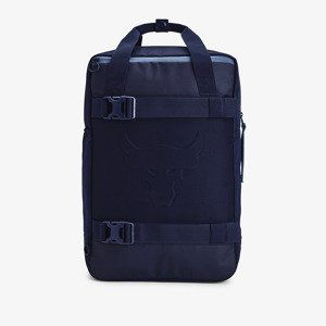 Batoh Under Armour Project Rock Box Duffle Backpack Midnight Navy/ Midnight Navy/ Hushed Blue 30 l