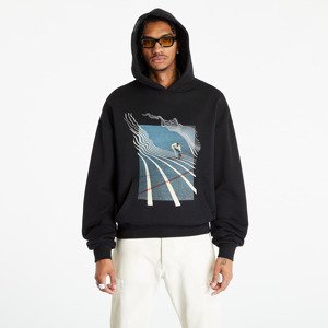 Mikina Footshop Surfing Concrete Waves Hoodie UNISEX Black M