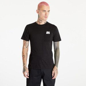 Tričko RIPNDIP Lord Nermal Pocket Tee Black S