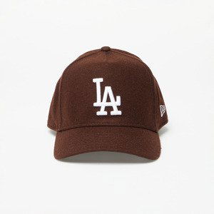 Kšiltovka New Era Los Angeles Dodgers Melton Wool A-Frame Trucker Cap Nfl Brown Suede/ White Universal