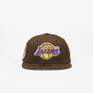 Kšiltovka New Era Los Angeles Lakers Repreve 9FIFTY Snapback Cap Walnut/ True Purple M-L