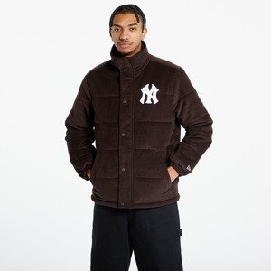 Bunda New Era New York Yankees MLB Brown Puffer Jacket UNISEX Nfl Brown Suede/ White L