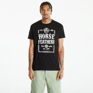Tričko Horsefeathers Jack T-Shirt Black S