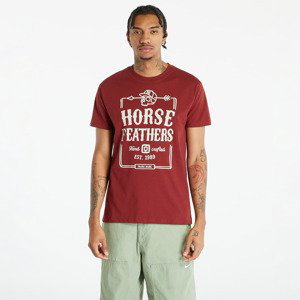 Tričko Horsefeathers Jack T-Shirt Red Pear S