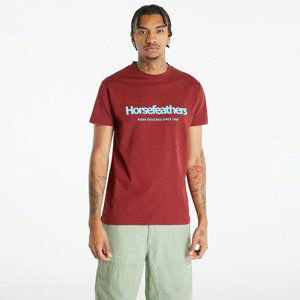 Tričko Horsefeathers Quarter T-Shirt Red Pear S