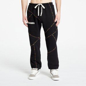 Tepláky PLEASURES Vein Sweatpants Black XL