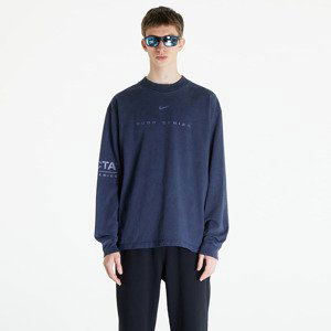 Tričko Nike x NOCTA M NRG Long Sleeve Tee Mock Dark Obsidian XS