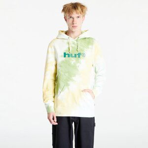 HUF Lo-Fi Tiedye Hoodie Green/ Yellow