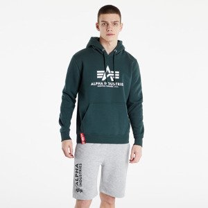 Mikina Alpha Industries Basic Hoody Green L