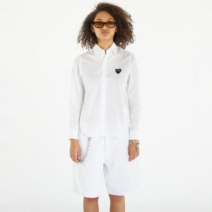 Košile Comme des Garçons PLAY Heart Logo Shirt White M