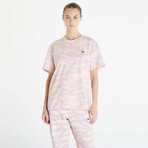 Tričko adidas x Stella McCartney T-Shirt New Rose/ Yellow/ True Pink XS