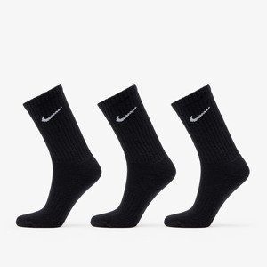 Ponožky Nike 3-Pack Cushioned Crew Socks Black M