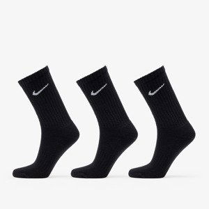 Ponožky Nike 3-Pack Cushioned Crew Socks Black S
