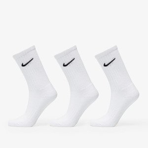 Ponožky Nike Cushioned Training Crew Socks 3-Pack White S