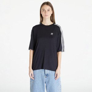 Tričko adidas 3 Stripe Os Tee Black XS