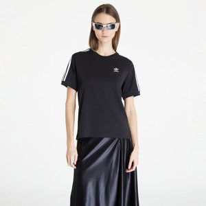 Tričko adidas 3 Stripe Tee Black S