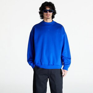 Mikina adidas One Fleece Basketball Crewneck Sweatshirt UNISEX Lucid Blue L