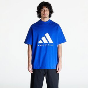 Tričko adidas Basketball Tee UNISEX Lucid Blue L