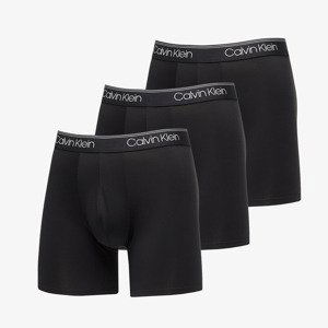 Boxerky Calvin Klein Microfiber Stretch Boxer 3-Pack Black S