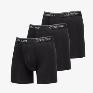 Boxerky Calvin Klein Microfiber Stretch Boxer 3-Pack Black XL