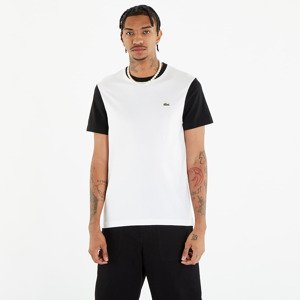 Tričko LACOSTE Men's T-shirt White/ Black S