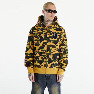 Mikina A BATHING APE 1St Camo Full Zip Hoodie Yellow S