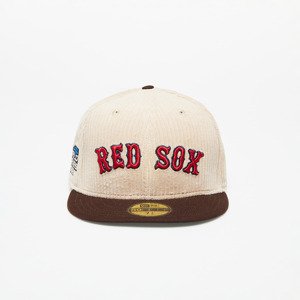 Kšiltovka New Era Boston Red Sox 59FIFTY Fall Cord Fitted Cap Brown 7 1/4