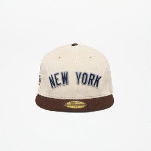 Kšiltovka New Era New York Yankees 59FIFTY Fall Cord Fitted Cap Brown 7 1/8