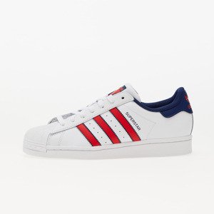 Tenisky adidas Superstar Ftw White/ Better Scarlet/ Dark Blue EUR 36 2/3