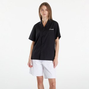 Košile Carhartt WIP S/S Delray Shirt UNISEX Black/ Wax XS