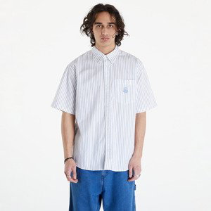 Košile Carhartt WIP S/S Linus Shirt UNISEX Linus Stripe/ Bleach/ White L