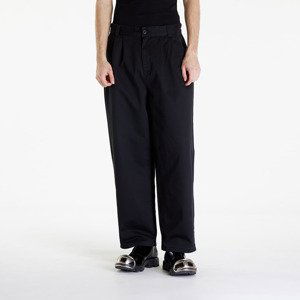 Kalhoty Carhartt WIP Marv Pant Black Stone Washed S