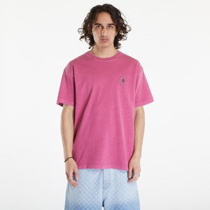 Tričko Carhartt WIP Nelson Short Sleeve T-Shirt UNISEX Magenta Garment Dyed XL