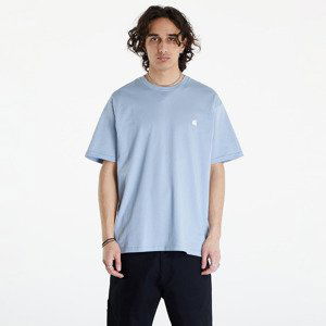 Tričko Carhartt WIP S/S Madison T-Shirt UNISEX Frosted Blue/ White XXL