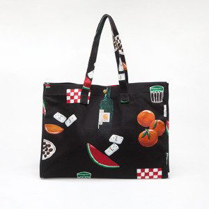 Carhartt WIP Canvas Graphic Beach Bag Isis Maria Dinner Print/ Black