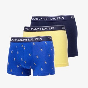 Boxerky Ralph Lauren Classic Trunk 3-Pack Multicolor M