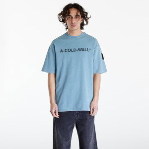 Tričko A-COLD-WALL* Overdye Logo T-Shirt Faded Teal L