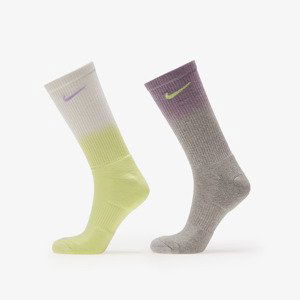 Ponožky Nike Everyday Plus Cushioned Crew Socks 2-Pack Multi-Color M