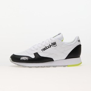 Tenisky Reebok Classic Leather Core Black/ Ftw White/ Acid Yellow EUR 47