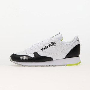 Tenisky Reebok Classic Leather Core Black/ Ftw White/ Acid Yellow EUR 36