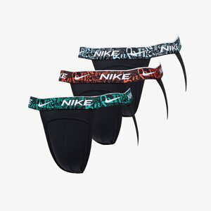 Boxerky Nike Dri-FIT Everyday Cotton Stretch Jock Strap 3-Pack Multicolor S