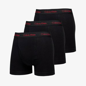 Boxerky Calvin Klein Cotton Stretch Wicking Technology Classic Fit Trunk 3-Pack Black M
